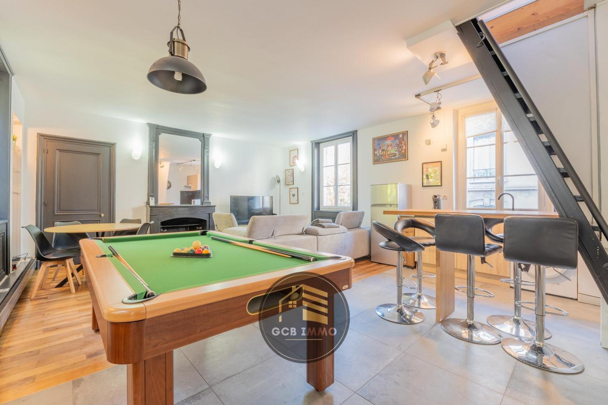 Style Indus & Billard - Coeur De Grenoble Appartement Buitenkant foto